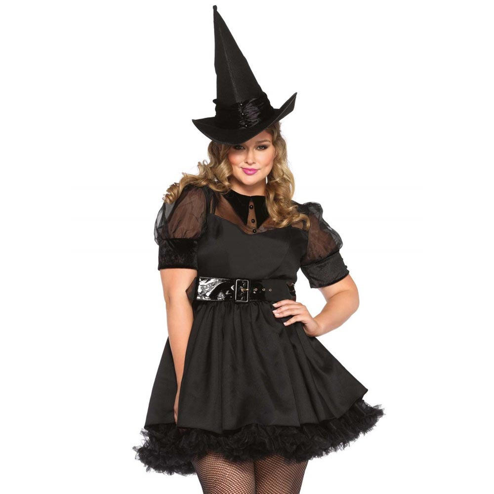 Bewitching Witch heksen korte jurk kostu Bewitching Witch heksen korte jurk kostu